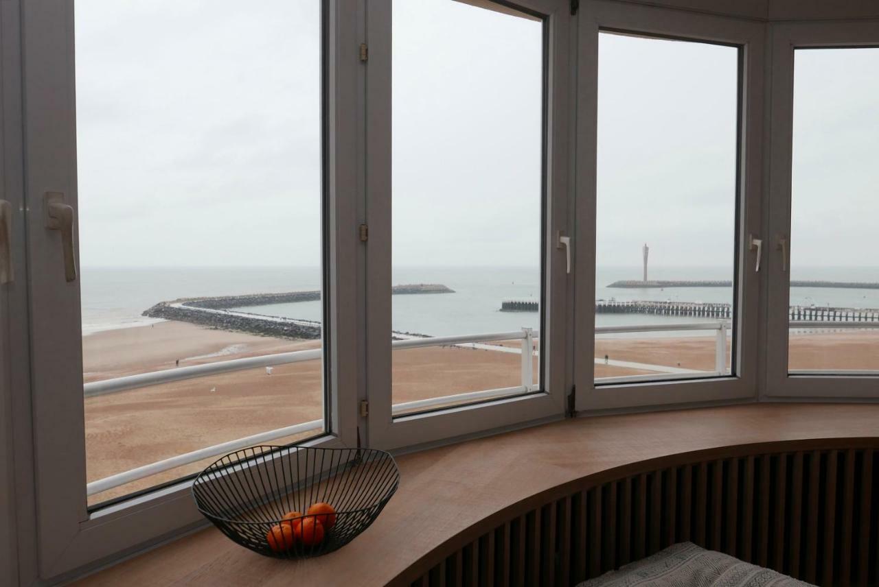 Appartement Met Zeezicht Oostende Eksteriør bilde